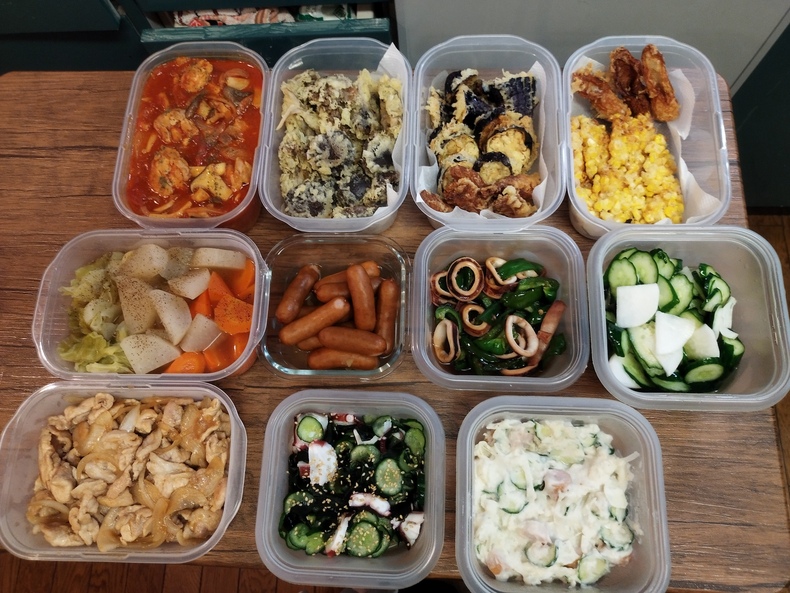 今冷蔵庫にある食材から優先的にお使いします！